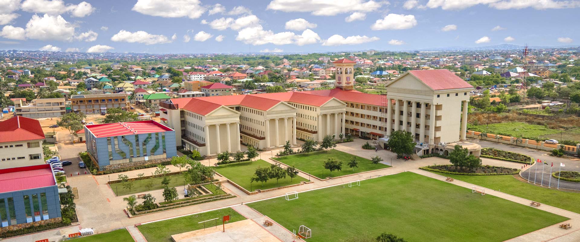 aerial photo of RIT